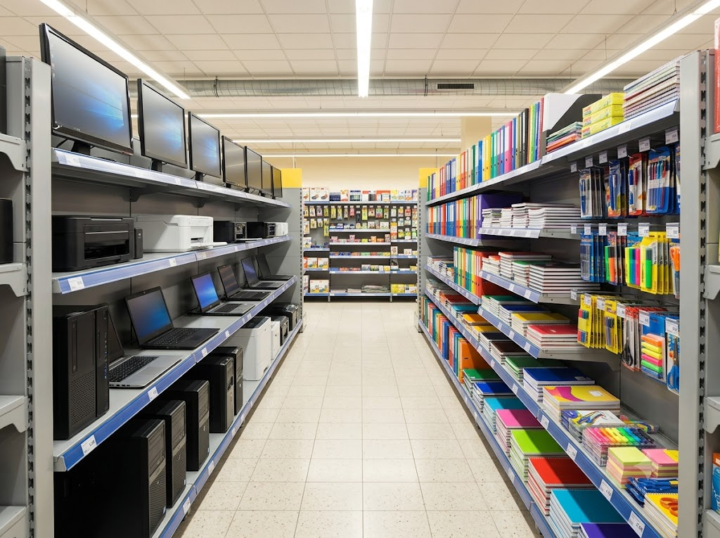 Magazin de produse IT și birotică-papetărie